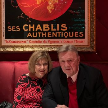 Jeff Ruby's Steakhouse - Cincinnati - Valentine's Day in our booth! - Steakhouses Near Me - Cincinnati, Ohio