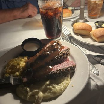 Alhambra Theatre & Dining - Our beef with mashed potatoes and gravy.. - Performing Arts Near Me - Jacksonville, Florida