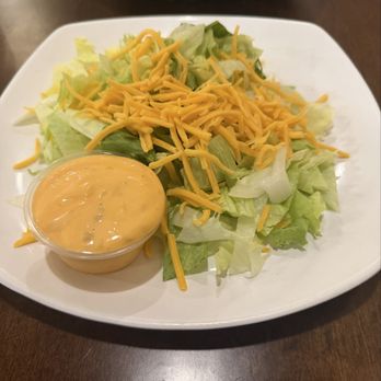 Verona Italian Restaurant - Side salad without tomato and onion - Italian Near Me - Benton, Arkansas