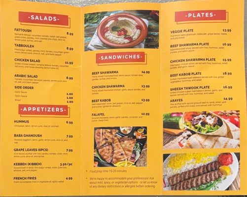 Menu photo 2 Sheesh Shawarma Vegas Las Vegas, NV