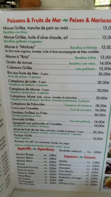 Menu photo 3 O Cantinho da Saudade Beausoleil, 06
