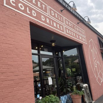 Acadia Foods - Stairs entrance - Coffee & Tea Near Me - Winston-Salem, North Carolina