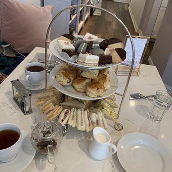 Babe’s Tea Room - Afternoon tea with An assortment of finger sandwiches, Miniature scones, and Desserts. - Tea Rooms Near Me - Denver, Colorado