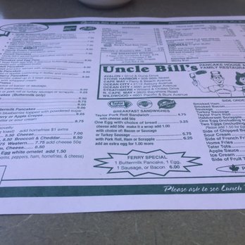 Uncle Bill's Pancake House - Breakfast & Brunch Near Me - Cape May, New Jersey Uncle Bill's Pancake House - Breakfast & Brunch Near Me - Cape May, New Jersey