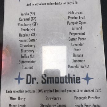 Savannah Coffee Roasters - Different syrups available - Coffee & Tea Near Me - Savannah, Georgia