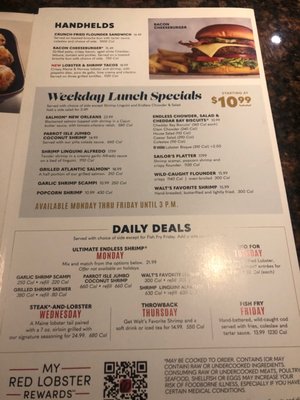 Menu photo 4 Red Lobster Fairview Heights, IL Menu photo 4 Red Lobster Fairview Heights, IL