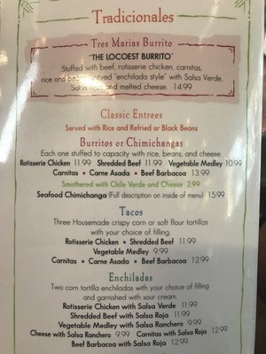Menu photo 8 Loco Lizard Cantina Park City, UT