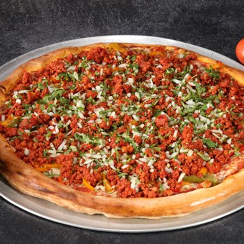 El Mercadito Pizzeria - Mexican chorizo, rich tomato sauce, melty mozzarella & fire-grilled peppers--bold, smoky flavor in every bite. - Mexican Near Me - Jackson Heights, New York El Mercadito Pizzeria - Mexican chorizo, rich tomato sauce, melty mozzarella & fire-grilled peppers--bold, smoky flavor in every bite. - Mexican Near Me - Jackson Heights, New York