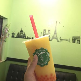 VU Tea - Mango slushy with strawberry sinkers = perfect combination - Juice Bars & Smoothies Near Me - Corpus Christi, Texas VU Tea - Mango slushy with strawberry sinkers = perfect combination - Juice Bars & Smoothies Near Me - Corpus Christi, Texas