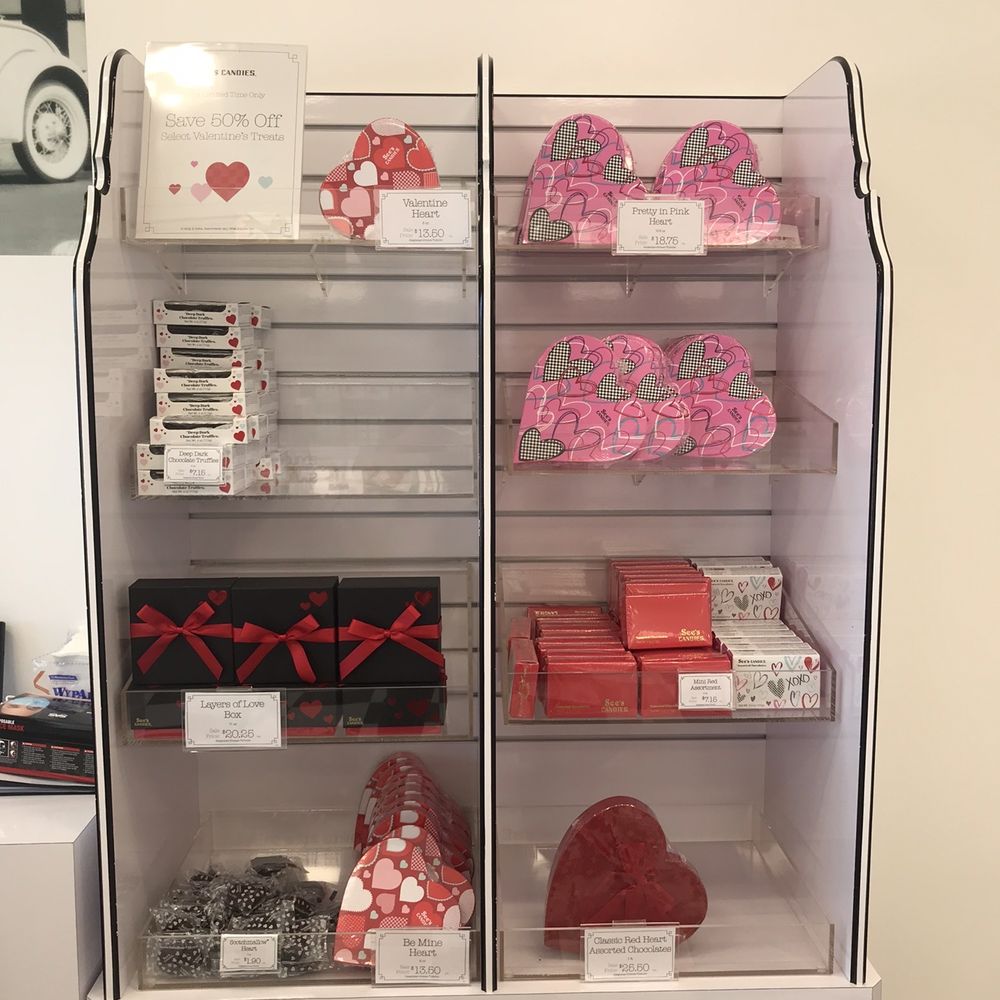 See's Candies - Valentine's Day candy 50% off - Chocolatiers & Shops Near Me - Rialto, California See's Candies - Valentine's Day candy 50% off - Chocolatiers & Shops Near Me - Rialto, California