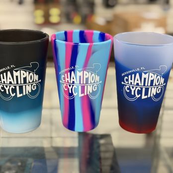 Champion Cycling - New Silicone Summer Cups - Bikes Near Me - Jacksonville, Florida Champion Cycling - New Silicone Summer Cups - Bikes Near Me - Jacksonville, Florida
