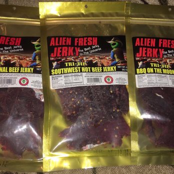 Alien Fresh Jerky - Alien Fresh Beef Jerkies - Meat Shops Near Me - Baker, California