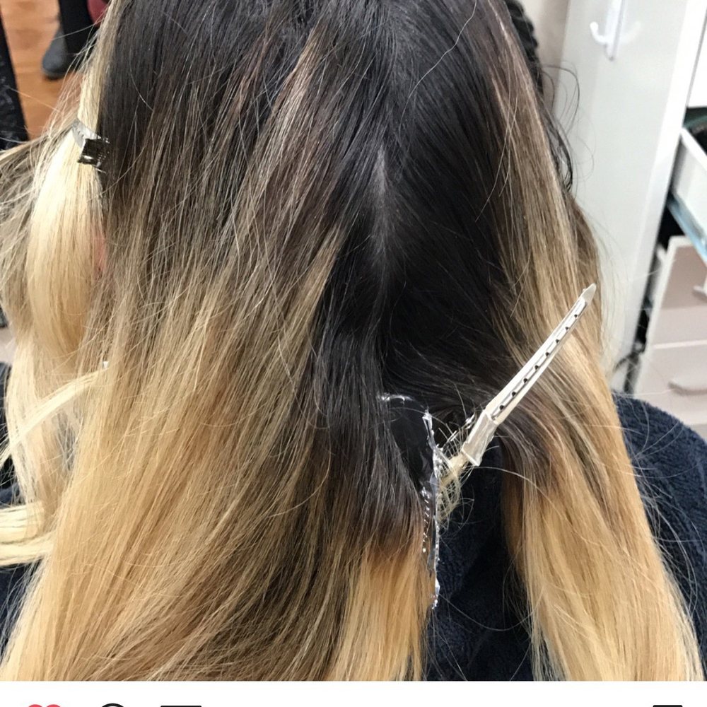 DeLuxe Salon - This one my "before" picture from the very first session with Mari. - Hair Salons Near Me - Phoenix, Arizona
