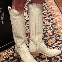 Lucchese - June 2023 Lucchese Priscilla in Glitz Cream.
