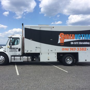 Shreduction - on-site shredding truck - Shredding Services Near Me - Plainview, New York
