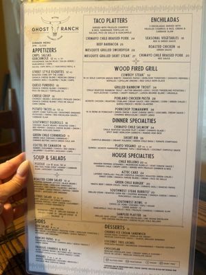 Menu photo 2 Ghost Ranch Tempe, AZ Menu photo 2 Ghost Ranch Tempe, AZ