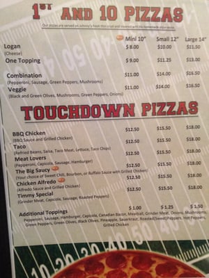 Menu photo 3 Johnny & Mike's Pizza Carlisle, IA