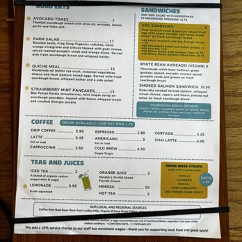 Community Loaves - Menu. - Bakeries Near Me - Jacksonville, Florida