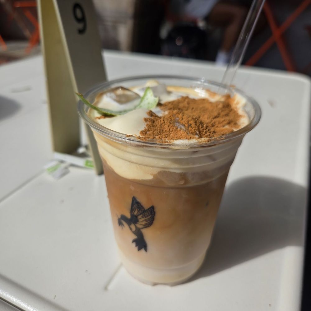 Saby's Coffee & Kitchen - Horchata latte - Mexican Near Me - Los Angeles, California