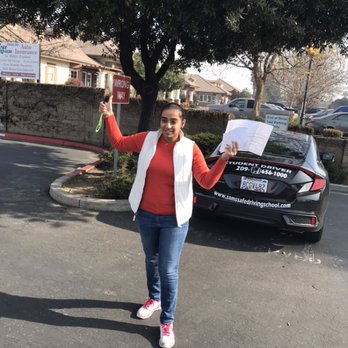 Sam's Safe Driving School - Success she passed her driving test - Driving Schools Near Me - Livingston, California Sam's Safe Driving School - Success she passed her driving test - Driving Schools Near Me - Livingston, California