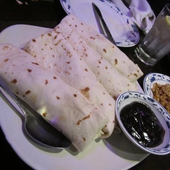 Panda House - Mu Shu Vegetarian Style. Served Pre-Rolled In A Tortilla. Yes, A Tortilla, Not A Crepe. Still Good Though. - Chinese Near Me - Lewis Center, Ohio Panda House - Mu Shu Vegetarian Style. Served Pre-Rolled In A Tortilla. Yes, A Tortilla, Not A Crepe. Still Good Though. - Chinese Near Me - Lewis Center, Ohio