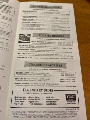 Menu photo 6 Texas Roadhouse El Paso, TX