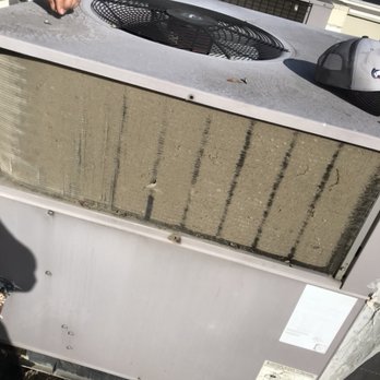 StrikeForce Heating & Air - Dirty condenser coil - Heating & Air Conditioning/HVAC Near Me - Dallas, Texas StrikeForce Heating & Air - Dirty condenser coil - Heating & Air Conditioning/HVAC Near Me - Dallas, Texas