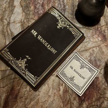 Mr. Wanderlust - Menu - Piano Bars Near Me - Los Angeles, California