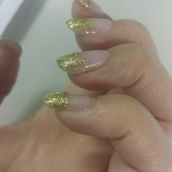 Fancy Nails Plus - I've had them for 2 days. - Nail Salons Near Me - Arlington, Texas