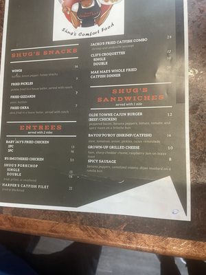 Menu photo 3 Shugs Comfort Food Bellevue, NE Menu photo 3 Shugs Comfort Food Bellevue, NE