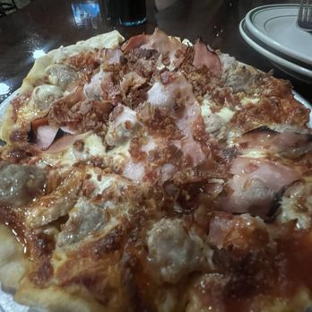 Bimbo's Pizza - Bacon ham pepperoni pizza - Pizza Near Me - Kalamazoo, Michigan
