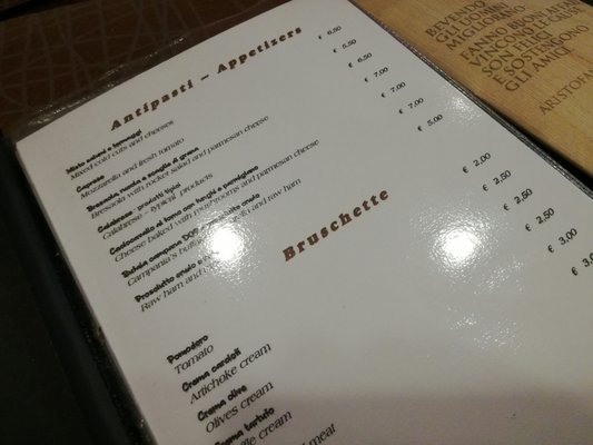 Menu photo 3 Spizzami Rome, RM