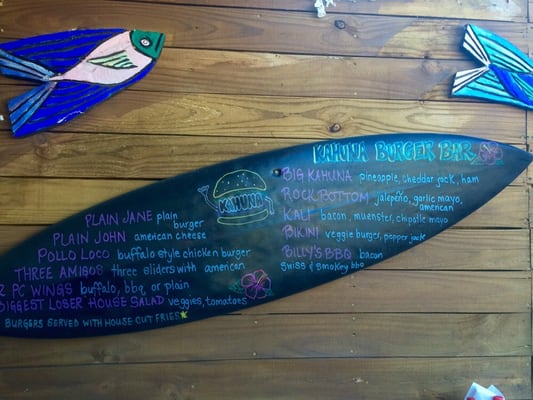 Menu photo 4 Kahuna Burger Bar and Grill Puntas, PR Menu photo 4 Kahuna Burger Bar and Grill Puntas, PR