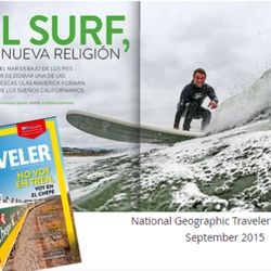 Open Ocean Surf Lessons - Dave was featured on National Geographic Traveler