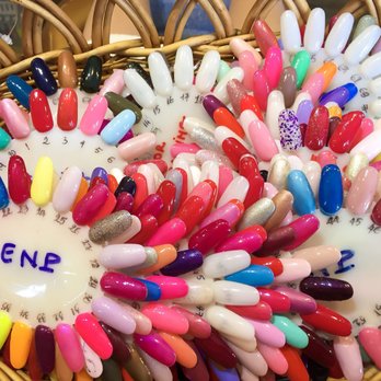 Deva Hair & Nail Salon - 10.2.17 They have an amazing collection of gel polish colors to chose from!! - Hair Salons Near Me - San Diego, California Deva Hair & Nail Salon - 10.2.17 They have an amazing collection of gel polish colors to chose from!! - Hair Salons Near Me - San Diego, California