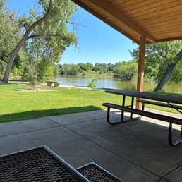 Nice picnic pavilion at the sculpture garden Nice picnic pavilion at the sculpture garden