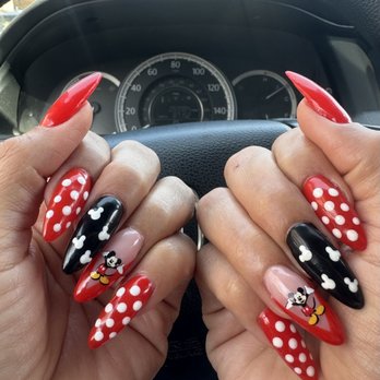 Bio Organic Nail Nook - Best Mickey/Minnie gel X ever - Nail Salons Near Me - West Hollywood, California Bio Organic Nail Nook - Best Mickey/Minnie gel X ever - Nail Salons Near Me - West Hollywood, California