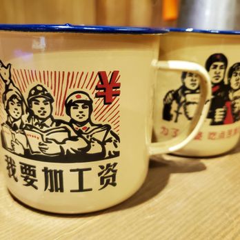 Beef King Restaurant - a couple of mugs on a table - Korean Near Me - Richmond, British Columbia