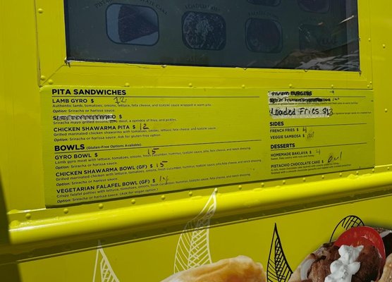 Menu photo 1