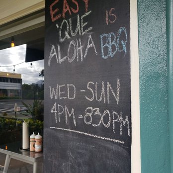 Easy ‘Que - Barbeque Near Me - Kailua, Hawaii Easy ‘Que - Barbeque Near Me - Kailua, Hawaii