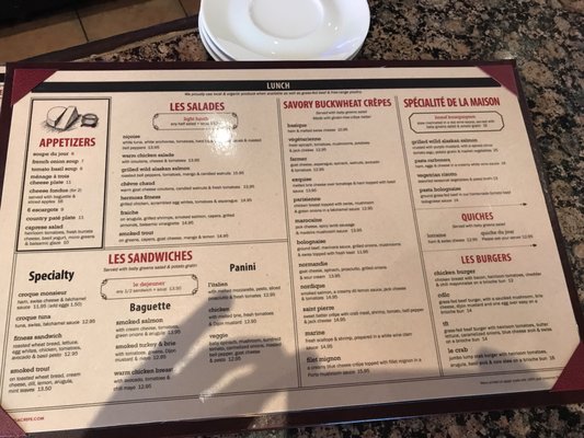 Menu photo 8 Creme De La Crepe Rolling Hills Estates, CA Menu photo 8 Creme De La Crepe Rolling Hills Estates, CA