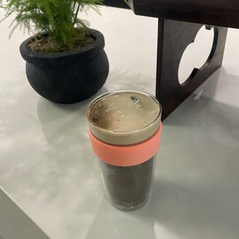 Damo - Hojicha einspanner - Coffee & Tea Near Me - Los Angeles, California Damo - Hojicha einspanner - Coffee & Tea Near Me - Los Angeles, California