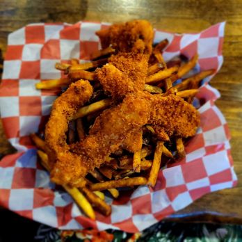 Dundee's Bar and Grill - Chicken Breast Tenders and Fries - Breakfast & Brunch Near Me - Seaside, Oregon Dundee's Bar and Grill - Chicken Breast Tenders and Fries - Breakfast & Brunch Near Me - Seaside, Oregon
