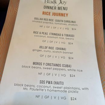 Black Joy Kitchen - Menu - Caribbean Near Me - Oak Bluffs, Massachusetts