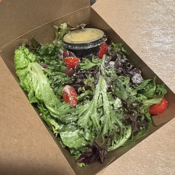 The Pizza Shoppe - Side house salad - Pizza Near Me - Rochester, New York
