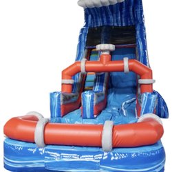 Booming Bouncers - 19ft Fire Hydrant Waterslide
