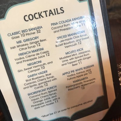 Menu photo 5 South Ocean Grill Patchogue, NY