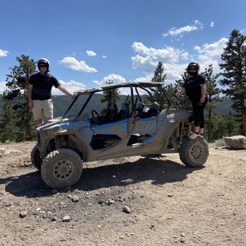 Estes Park ATV Rentals - They didn't want to stop for the photo op - ATV Rentals/Tours Near Me - Estes Park, Colorado Estes Park ATV Rentals - They didn't want to stop for the photo op - ATV Rentals/Tours Near Me - Estes Park, Colorado