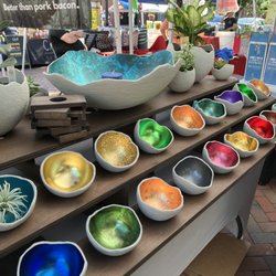 Fells Point Farmers Market - Beautiful bowls.