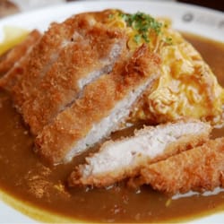 CoCo壹番屋 - Pork Cutlet with Curry scramble eggs